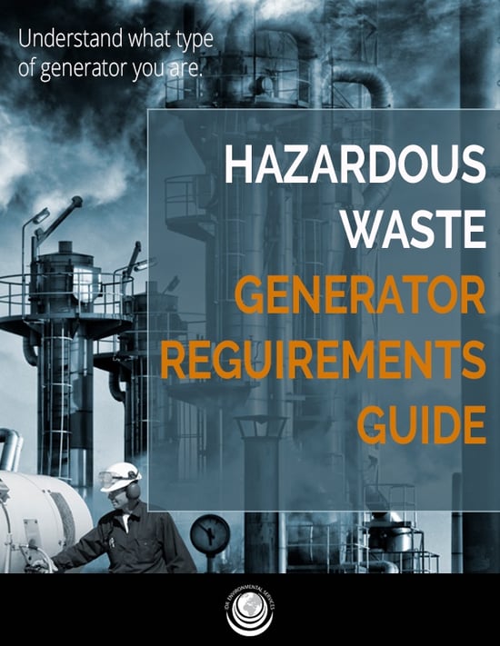 Hazardous Waste Generator Requirements Guide Hazardous Waste Generator Requirements Guide
